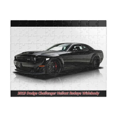 2019 Dodge Challenger Hellcat Redeye Widebody Jigsaw Puzzle