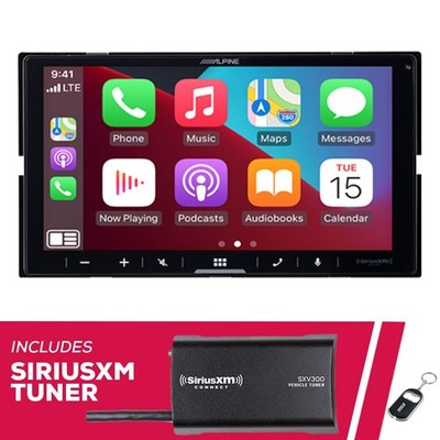 Alpine ILX-W670-S 7'' 2-DIN Digital Multimedia Receiver & SXV300V1 SiriusXM Tuner