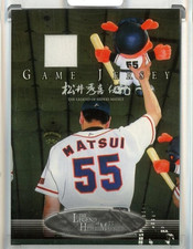 2002 BBM The Legend Of Hideki Matsui Hideki Matsui Game Jersey 145/300