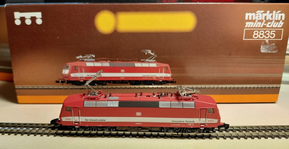 Märklin Spur Z Art.Nr.: 8835 Elektrolokomotive BR 120 in OVP
