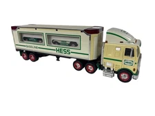 1997 Hess Toy Truck and Racers in Original Box