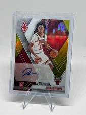 2023-24 Panini Phoenix - Rookie Julian Phillips Yellow & Red /35 Autograph SP