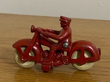 Hubley Cast Iron Motorcycle Vintage Toy Cycle C1-29