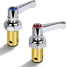 Red Blue Handle Stem Assembly for T S Brass Eterna Faucet Anti Leak Repair