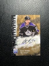 2007 Dustin Brown Upper Deck Be a Player Signatures Player’s Club /15 #S-DB Auto