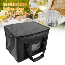Large Food Delivery Insulated Bags Pizza Takeaway Thermal Warm Cold Bag Ruck Hot
