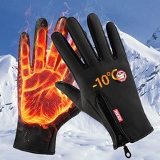 Touchscreen Winter Gloves Windproof Thermal Warm Gloves for Cycling Driving