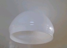 Vetro di ricambio paralume Mezza Sfera Bianco lampadario abatjour applique E27