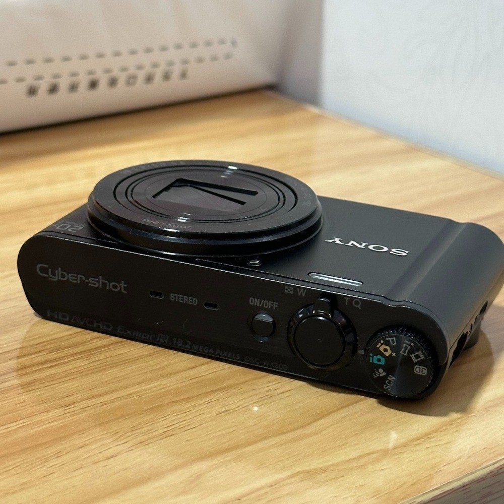 SONY Cyber-Shot DSC-WX300 Digital Camera 18.2MP 20x Optical Zoom