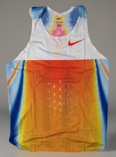 Camiseta Nike Pro Elite Team blanca/azul/naranja hecha en EE. UU. (FZ6865-731) talla grande