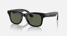 Ray-Ban Meta Wayfarer (Gen 1) 32GB Shiny Black/Green Lens/Standard - NEW!
