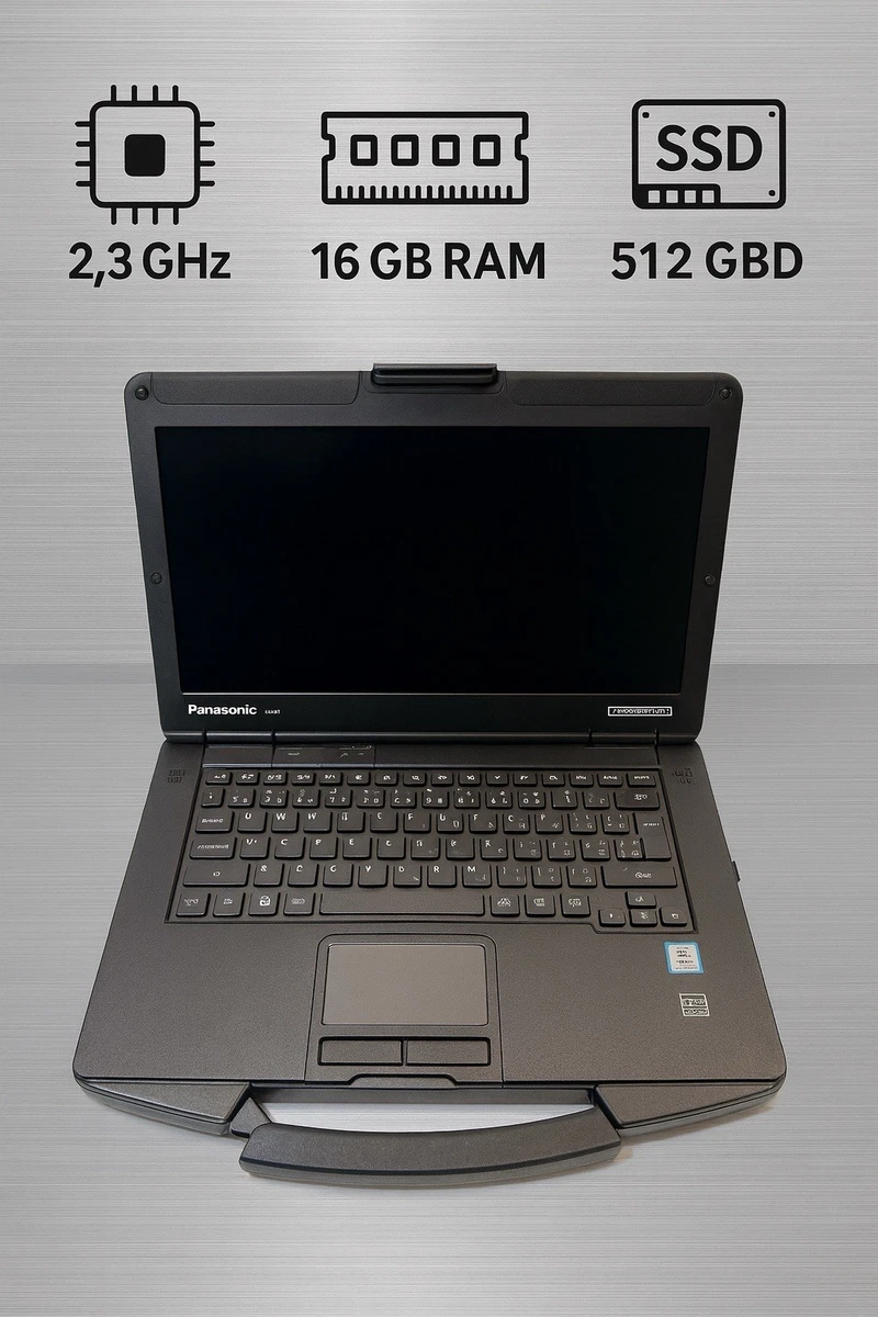 Panasonic 2 In One Touchscreen Core I5-5th Generation RAM 4 GB SSD 256 Super Slim Laptop - Foto 11