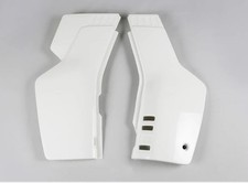 Plastiche laterali fianchetti Yamaha Xt 600 1984 1985 1986 fiancatine Ufo bianco