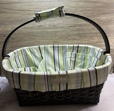 Munchkin Sarabear Portable Diaper Caddy Green Stripes Ship READ DESC Original