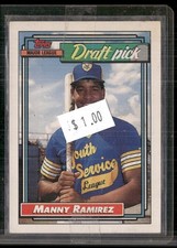 1992 Topps #156 Manny Ramirez