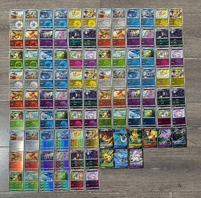 Pokemon S-Chinese Eevee Evolution 99 Card Set Gem Pack 2 CBB2C Holo NM 2025