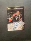 2001 Topps Xpectations Hedo Turkoglu Autograph Issue TXA-HT