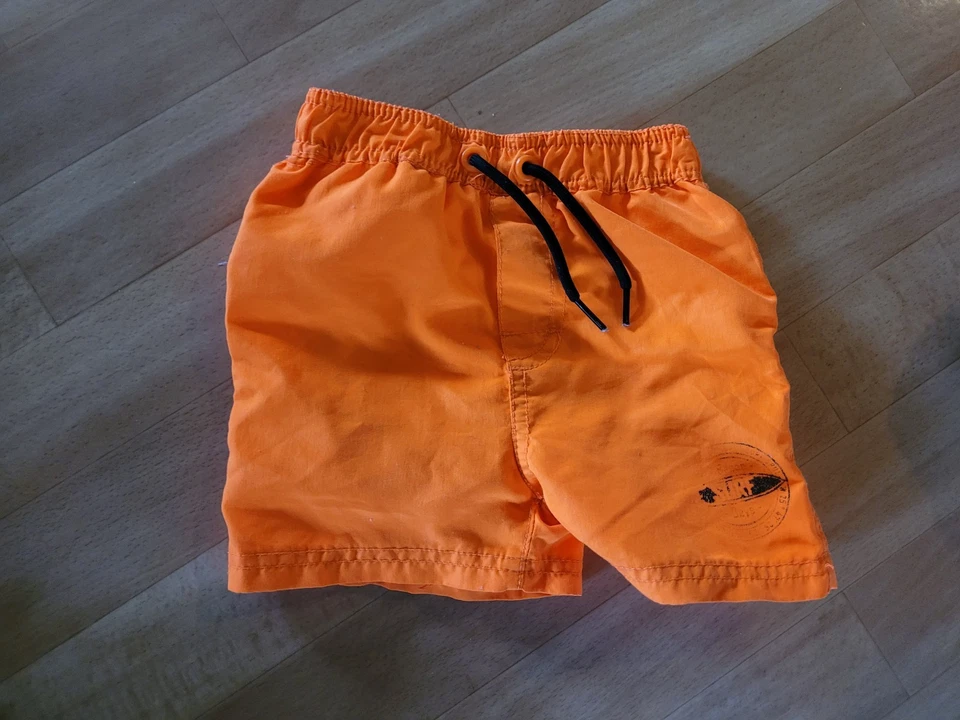 Badehose orange dopodopo baby 92
