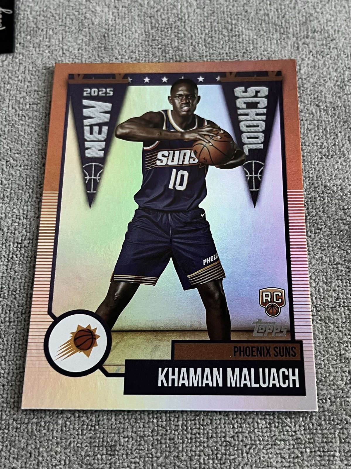 2025-26 Topps Basketball New School Khaman Maluach Suns