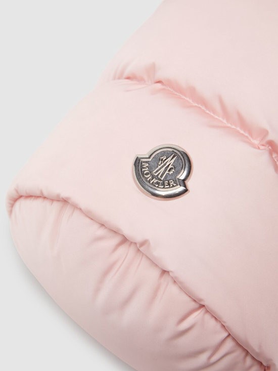 Moncler - Women - Caradoc quilted down bucket bag - Pink thumbnail 5