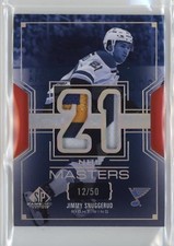2025-26 SP GAME USED RC NHL MASTERS PATCH RELIC JIMMY SNUGGERUD /50 BLUES