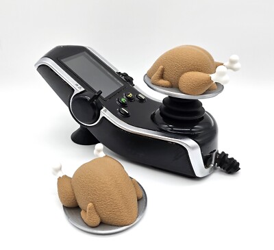 Power Wheelchair Accessory Thanksgiving  Cooked Turkey Replacement Joystick Knob