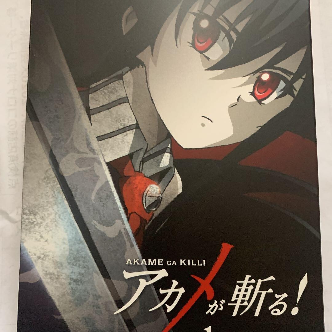 Akame Ga Kill! Vol.1 DVD First Limited Edition With Newly written