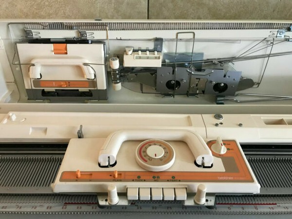 Brother KH 860 Punch Card Knitting Machine For Sale Online EBay