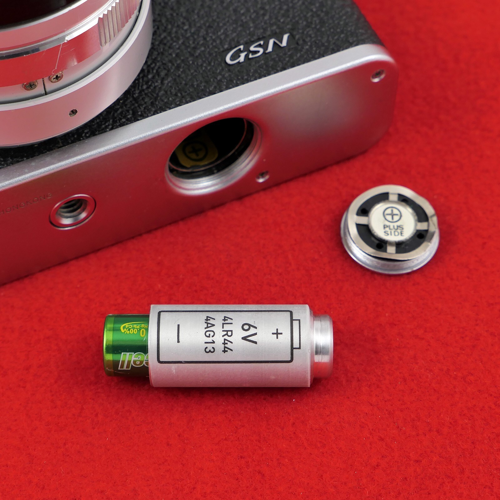 Yashica Electro 35 Camera Battery Adapter including Battery and