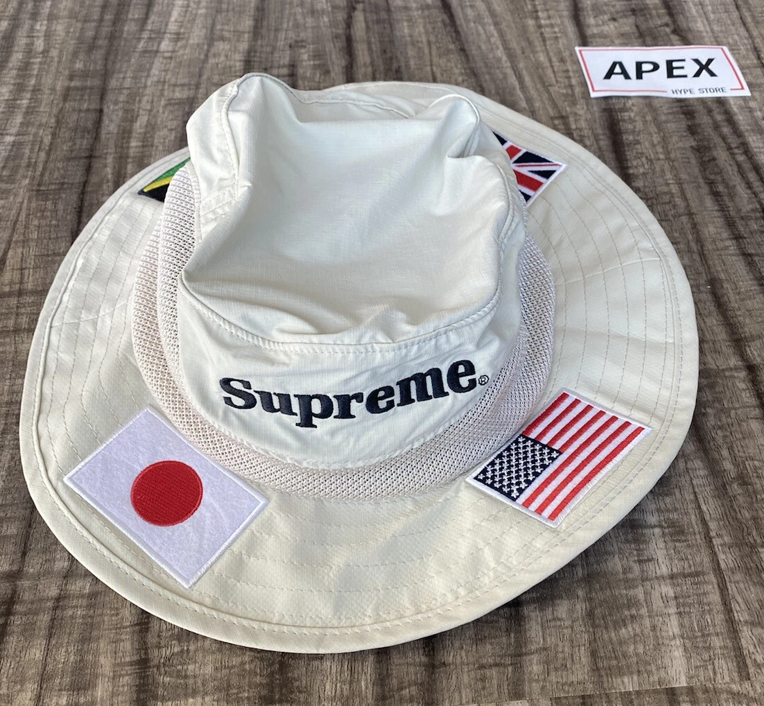 Supreme Flags Boonie Tan