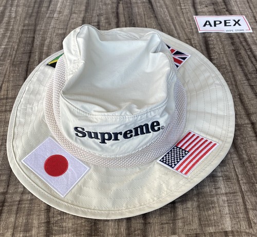Supreme Flags Boonie Tan