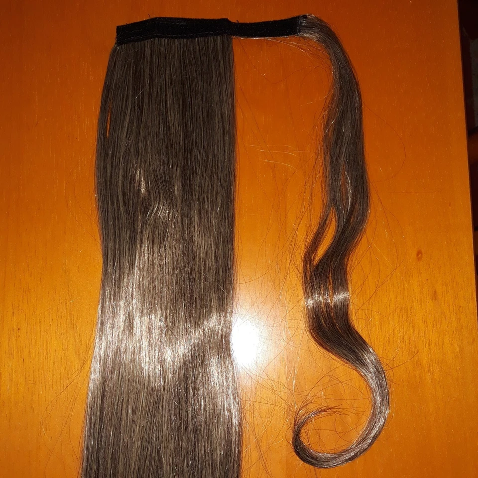 Coda extension Capelli Sintetici.55,8 Cm. Capelli Come Veri..piastrabili. - Immagine 2 di 4