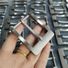 Pure Titanium Belt Buckle Single Prong Square Replacement Buckle for Men Women