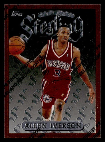1996-97 Finest #240 Allen Iverson Rookie RC