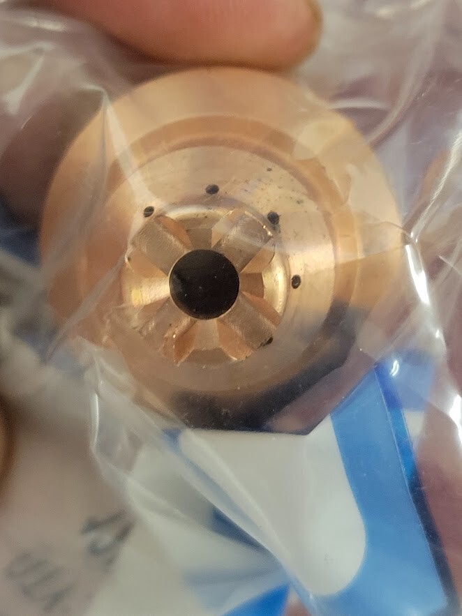 Lot De 2 Capuchons De Protection (Cups) 212730 Pour Torche Plasma Miller Spectrum Drag Ice - Modèles 60T Et 80T/C