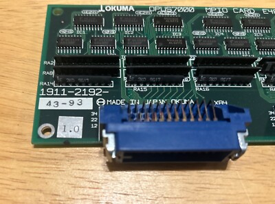 拡張カード Okuma opus7000 ccpboard E4809-436-072-B OKUMA E4809-436-072 B OPUS 7000 CCP 6 MONTH WARRANTY | eBay