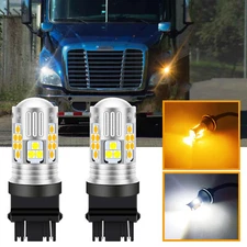 For Freightliner Cascadia 2008-17 Switchback LED Turn Signal Parking Light Bulbs