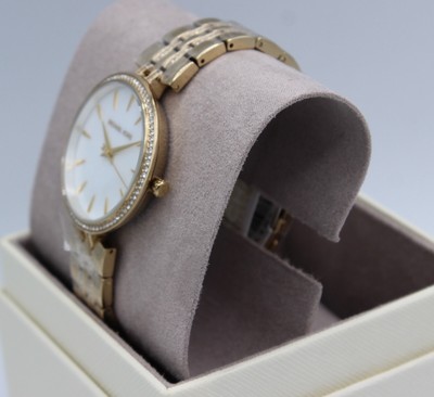 Michael Kors Anabeth Three Hand Gold Tone Alloy Watch MK7167  display picture 1