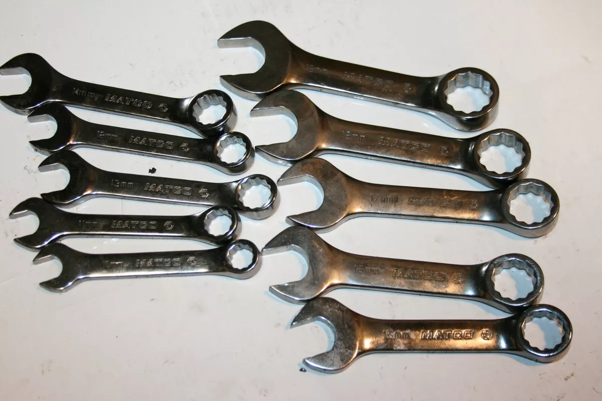 Matco stubby wrench set deals