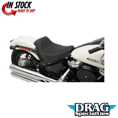 Drag Specialties EZ-On Smooth Solo Seat Harley Softail FLHC Deluxe Slim 18-21