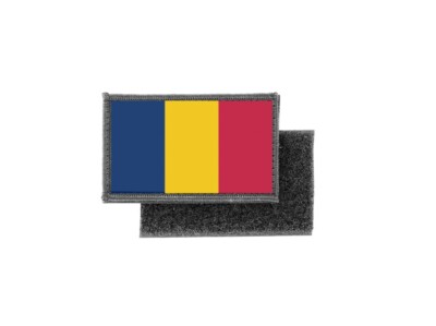 Patch Ecusson Imprimé Badge Drapeau Tchad CHAD