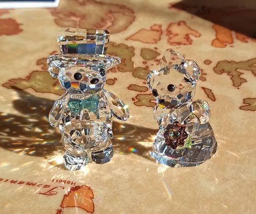 SWAROVSKI 842936 - Orsetti Kris Sposo e Sposa / Kris Bear You And I - cm 5,5 - Foto 8 di 10