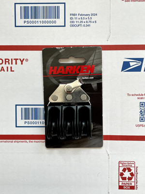 NEW Harken 086 29mm Triple Bullet Block