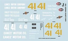 Gofer Racing Decals 12003 1/24 Decals - Curtis Turner 1950 #41