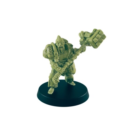 Männlicher Ödlandbar, Tabletop, Sternenfinder, Pathfinder, Sci-Fi, Cyberpunk