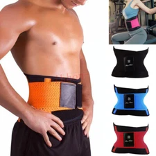 Men&Women Waist Trainer Belts Thermo Shaper Fitness Fajas Slim Belly Wrap