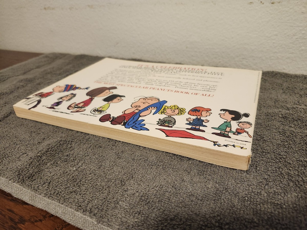 Signed Charles Schulz Peanuts Jubilee Book 1975 With JSA