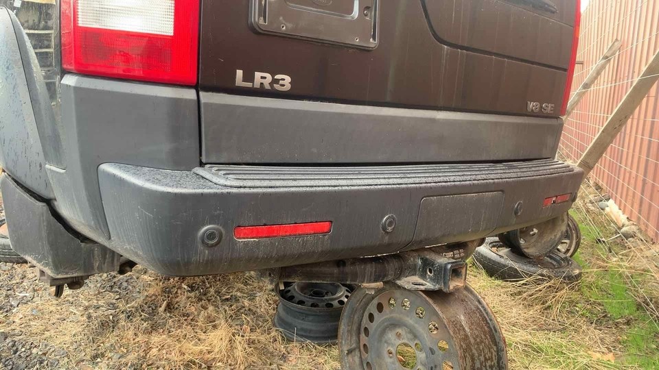 Lr3 Rear Bumper Rear Bumper Assembly Black Ext Land Rover Lr3 2005-2008 OEM | eBay