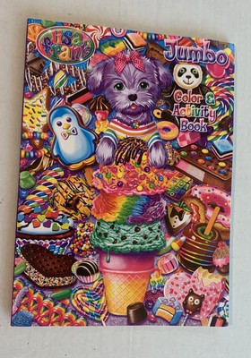 LISA FRANK JUMBO COLORING AND ACTIVITY BOOK | eBay