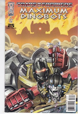 IDW PUBLISHING TRANSFORMERS MAXIMUM DINOBOTS #3 FEBRUAR 2009 MATERE VARIANT FAST P&P